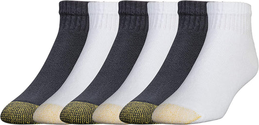 Mens'S 656P Cotton Ankle Athletic Socks, Multipairs